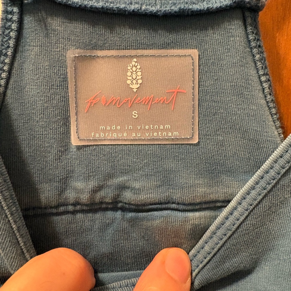 Free People Hydro Blue Hot Shot Onesie NWT - Picture 3 of 5